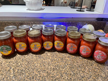 Load image into Gallery viewer, Extra Hot Roasted pepper salsa (16 oz)
