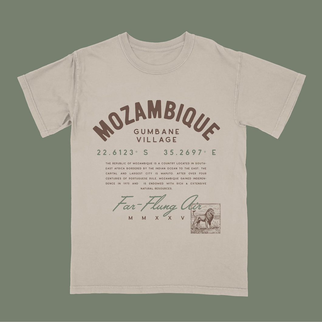 Far-Flung Air Mozambique shirt (2025)