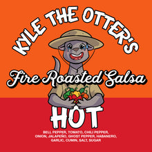 Load image into Gallery viewer, (HOT) roasted pepper Salsa 16oz
